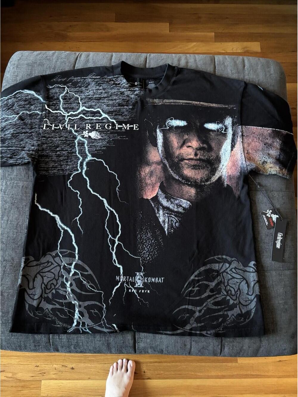 Civil Regime Raiden Rose Mortal Kombat NWT Large 2026